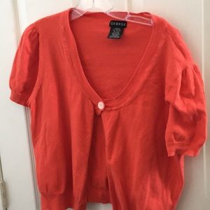 FINAL MARKDOWN Ladies George single button cardigan xl
